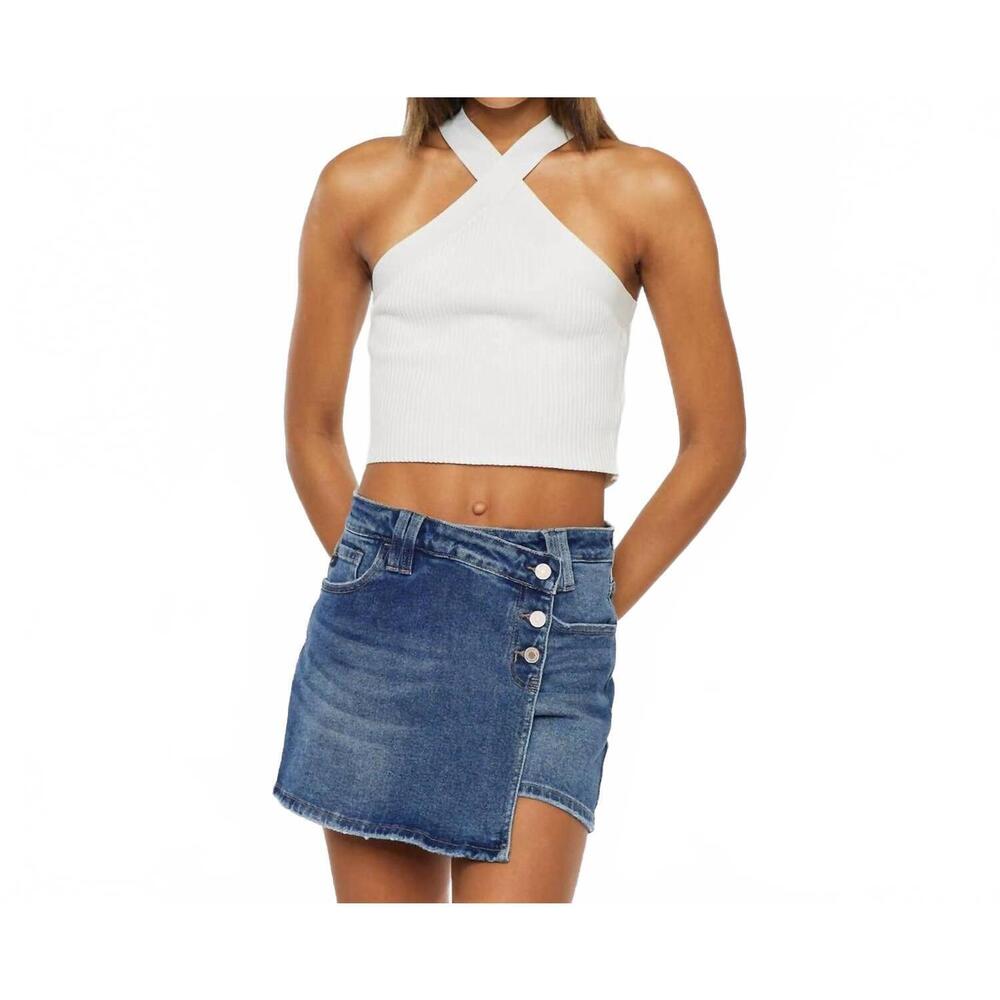 NEW KANCAN denim skorts in blue